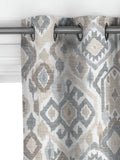 John Lewis Maya Ikat curtains putty, UK version