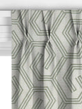 John Lewis Izel embroidered curtains green made to measure (British brand)