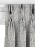 John Lewis Flax Embroidery Lake Blue curtains, imported from the UK