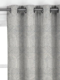 John Lewis Flax Embroidery Lake Blue curtains, imported from the UK