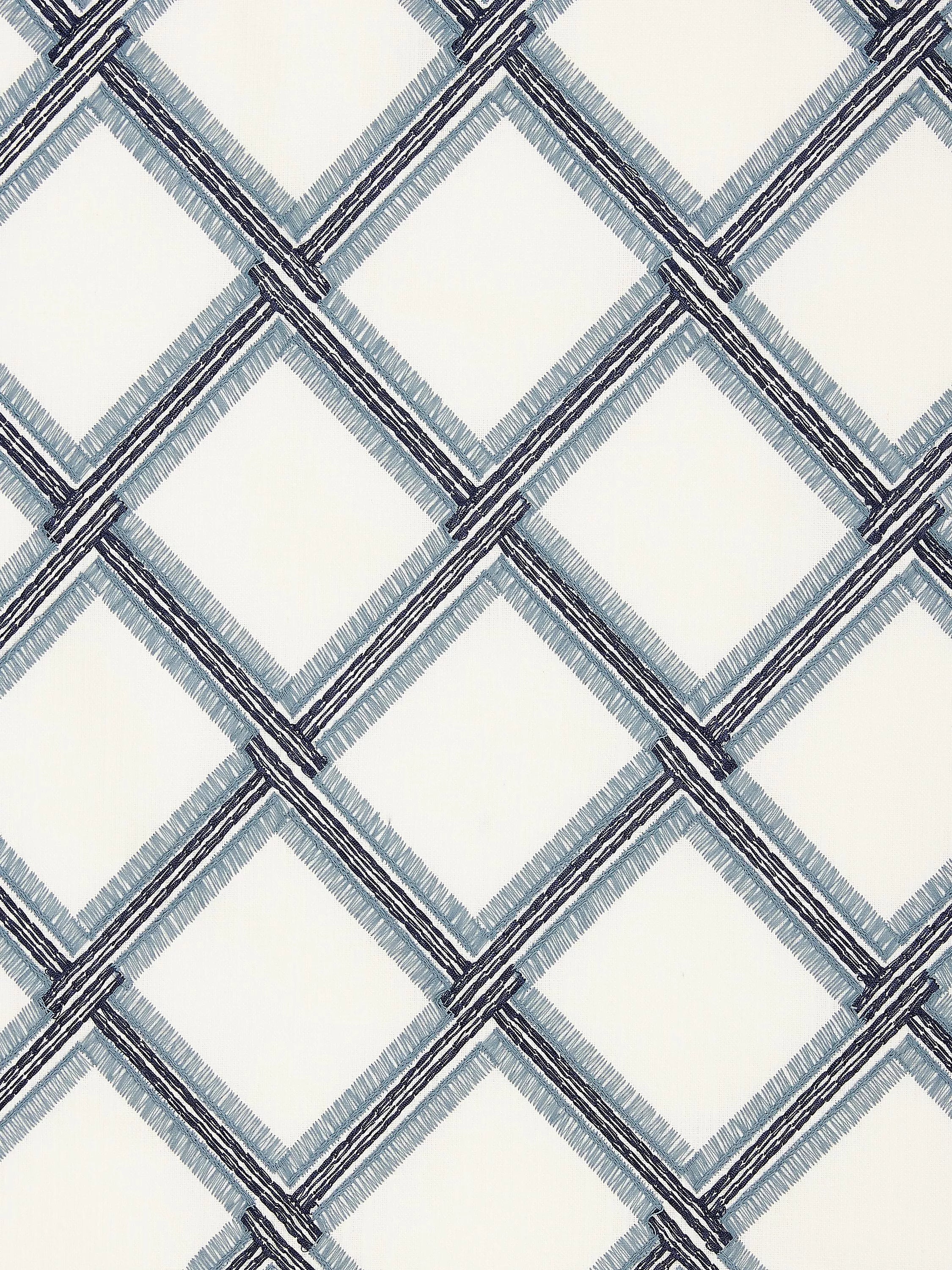 John Lewis Oakley embroidery curtain lake blue 140x140cm, imported from the UK
