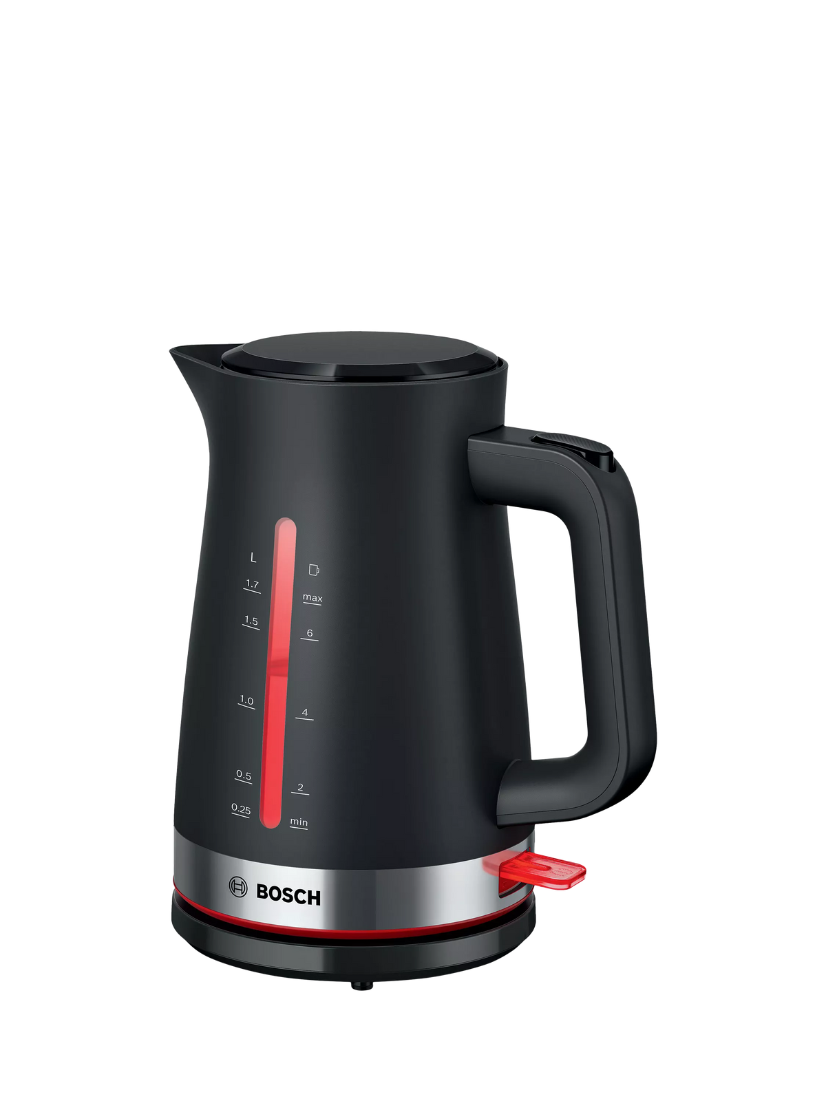 Bosch MyMoment Serene TWK4M Electric Kettle, 1.7L, Black
