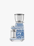 Smeg Dolce & Gabbana coffee grinder blue white - British product