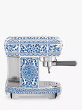Smeg Dolce & Gabbana Blue/White espresso machine (British brand)
