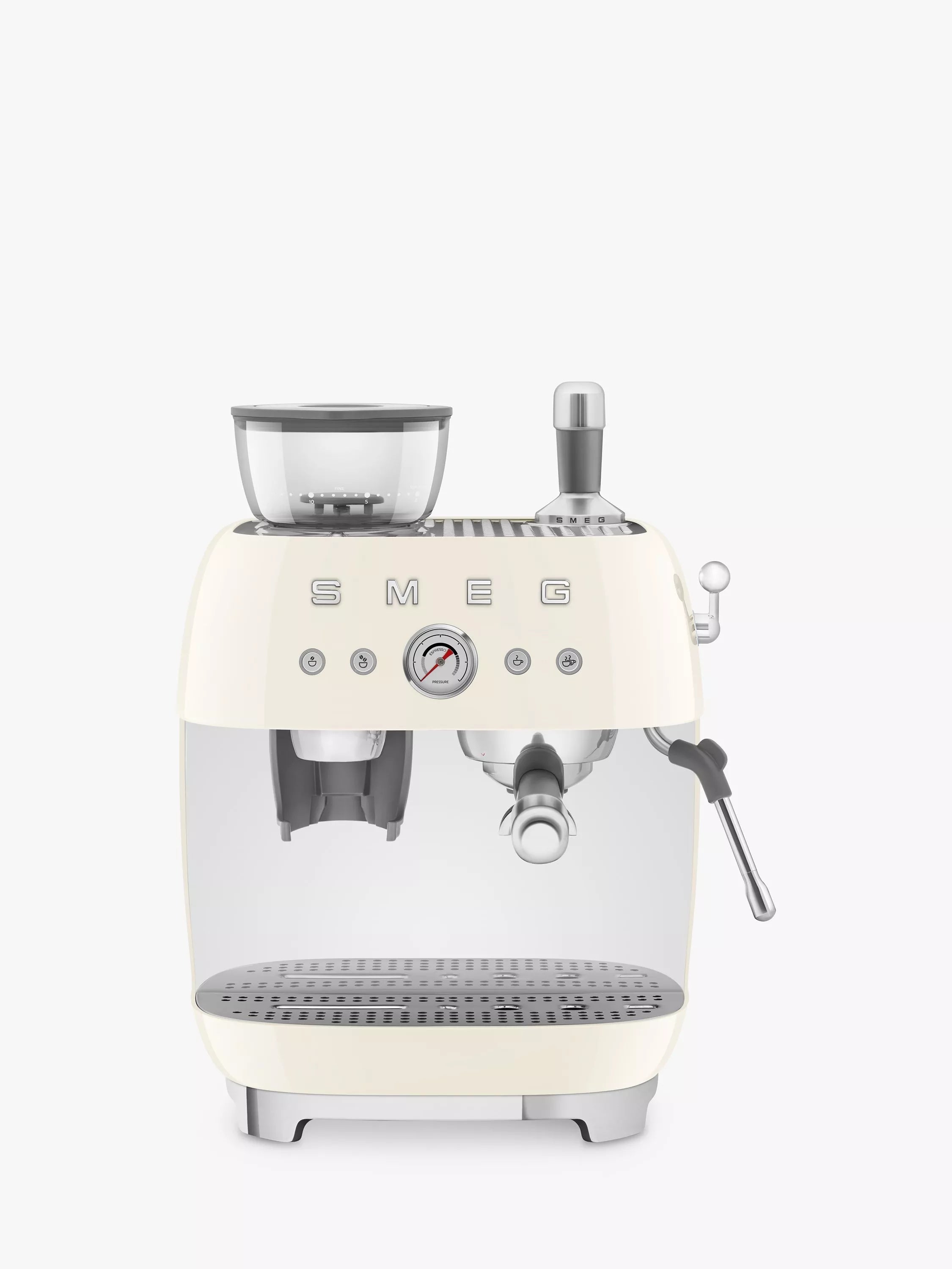 Smeg EGF03 Espresso Machine - Pastel Blue