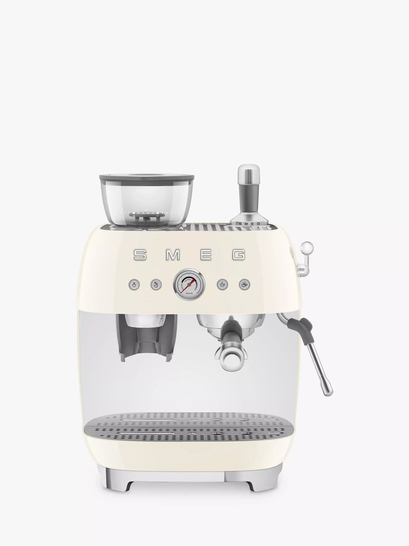 Smeg EGF03 Espresso Machine - Pastel Blue