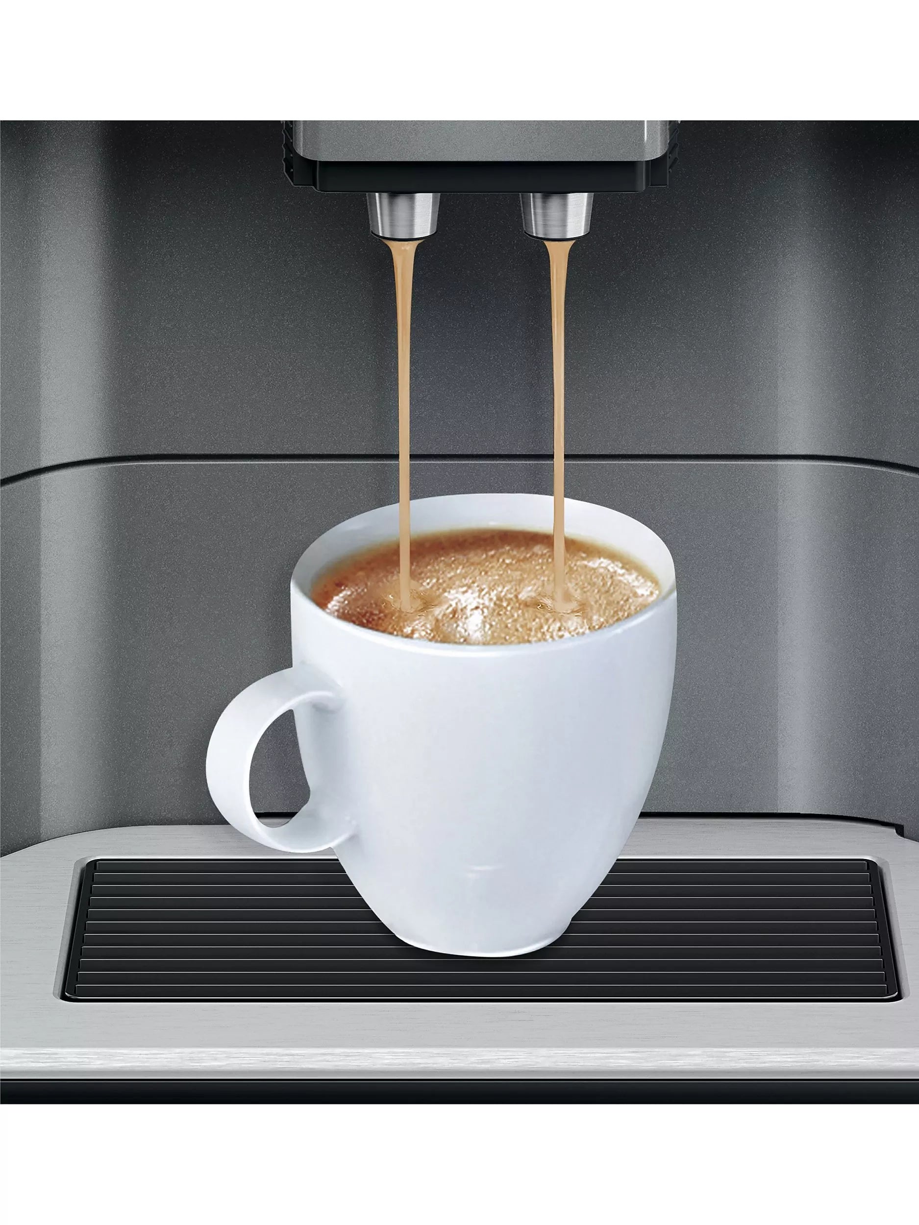Siemens EQ6 Bean to Cup Coffee Machine Titanium (British brand)