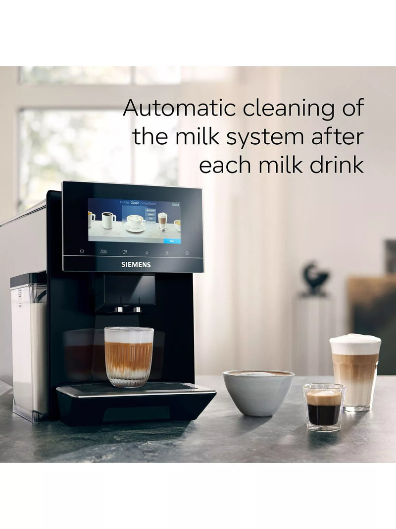 Siemens bean to cup coffee machine black (British brand)