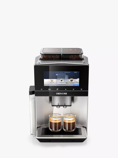 Siemens EQ900 Kaffeevollautomat aus Edelstahl