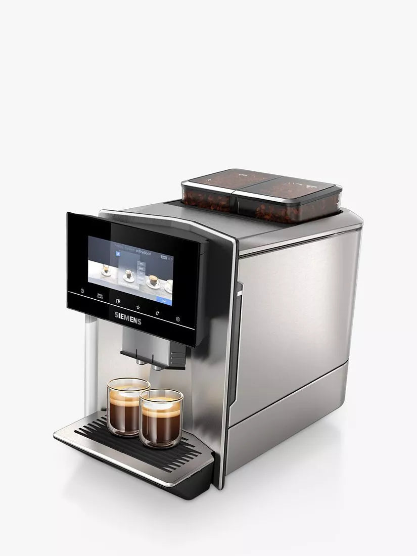 Siemens EQ900 bean to cup coffee machine stainless steel (British brand)