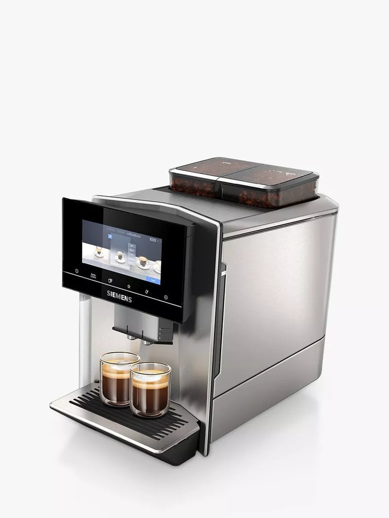 Siemens EQ900 bean to cup coffee machine stainless steel (British brand)
