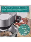 Bosch stand mixer 7-in-1 black with juicer and shredder, UK version
