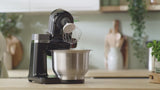 Bosch stand mixer 7-in-1 black with juicer and shredder, UK version