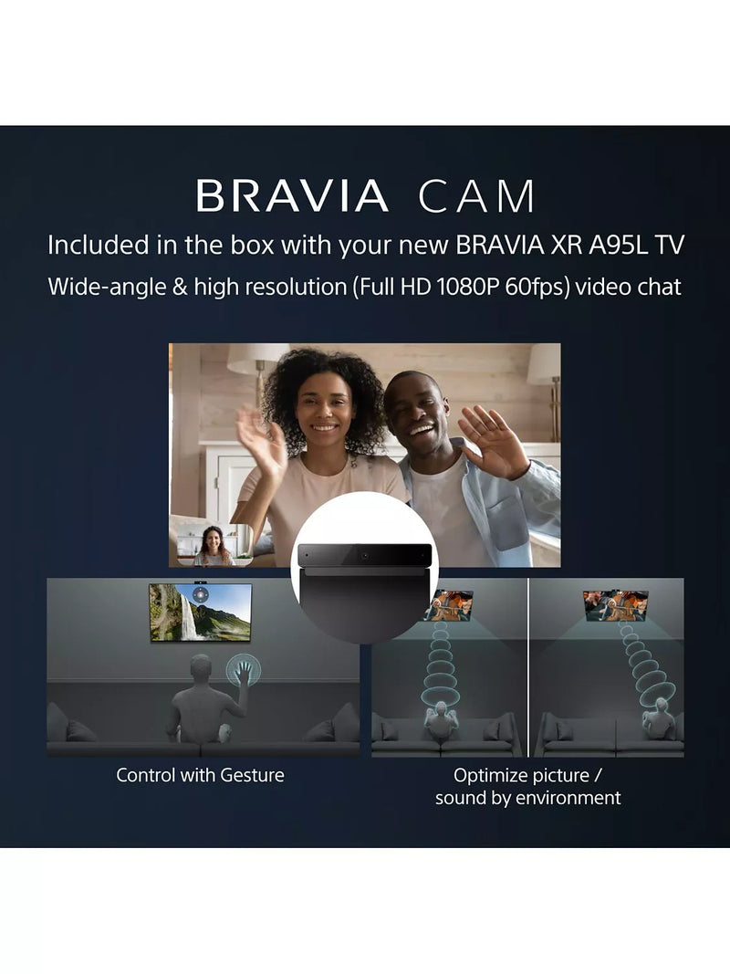 Sony A95L QD-OLED 77-inch smart TV - British product