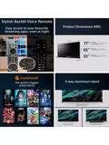 Sony A95L QD-OLED 77-inch smart TV - British product