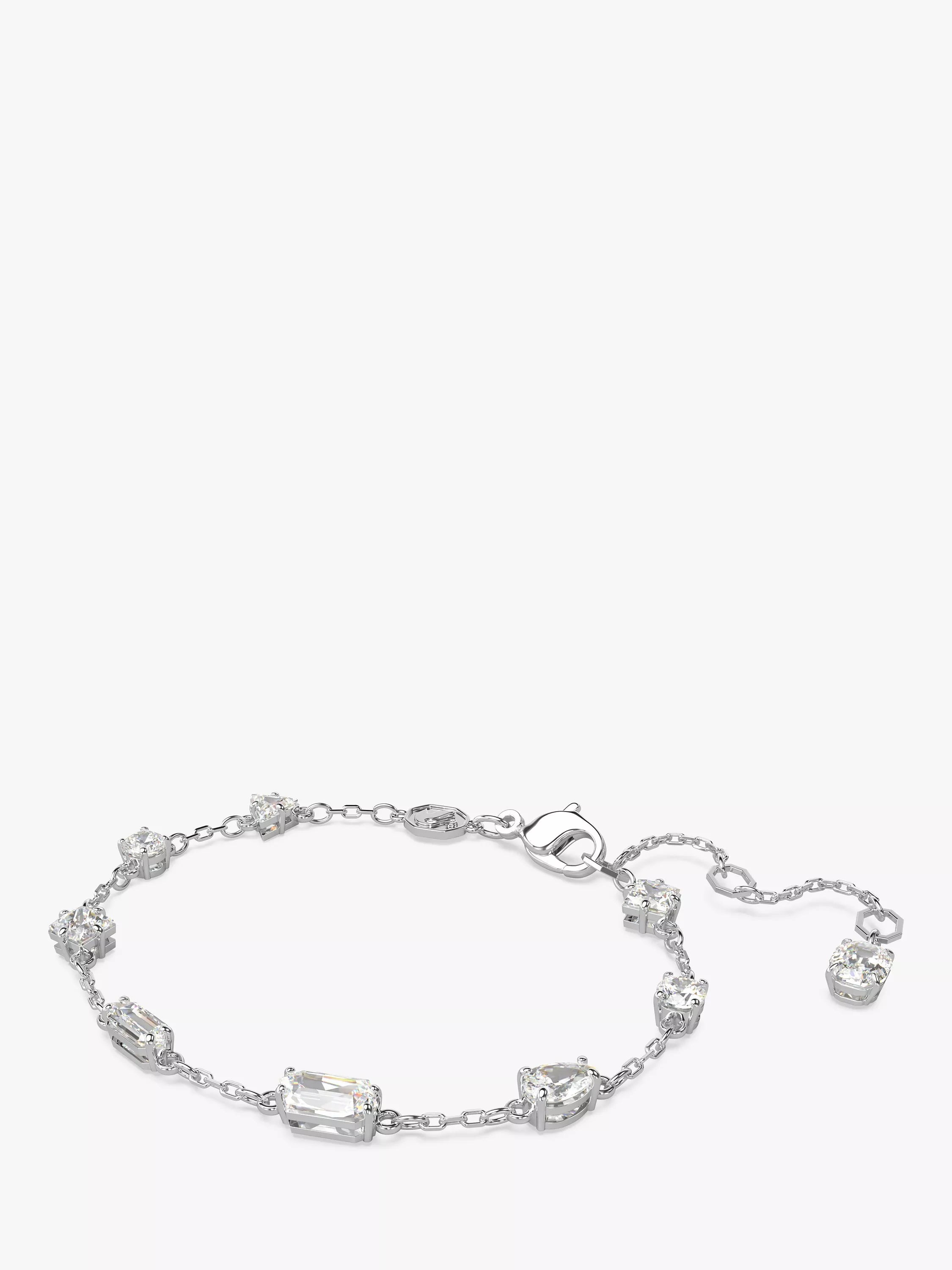 Swarovski chain bracelet Mesmera crystal silver (British brand)