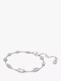 Swarovski chain bracelet Mesmera crystal silver (British brand)