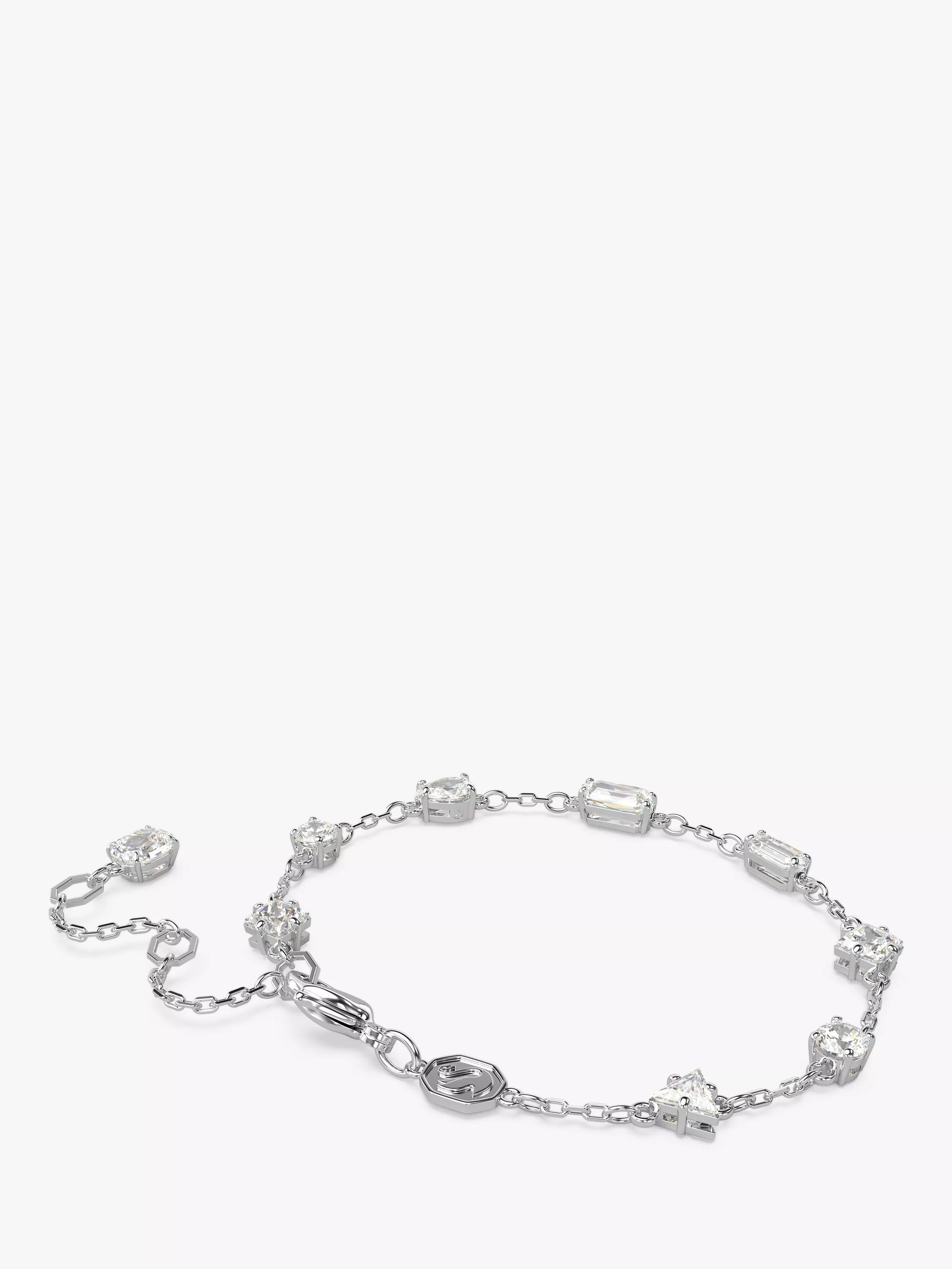 Swarovski chain bracelet Mesmera crystal silver (British brand)