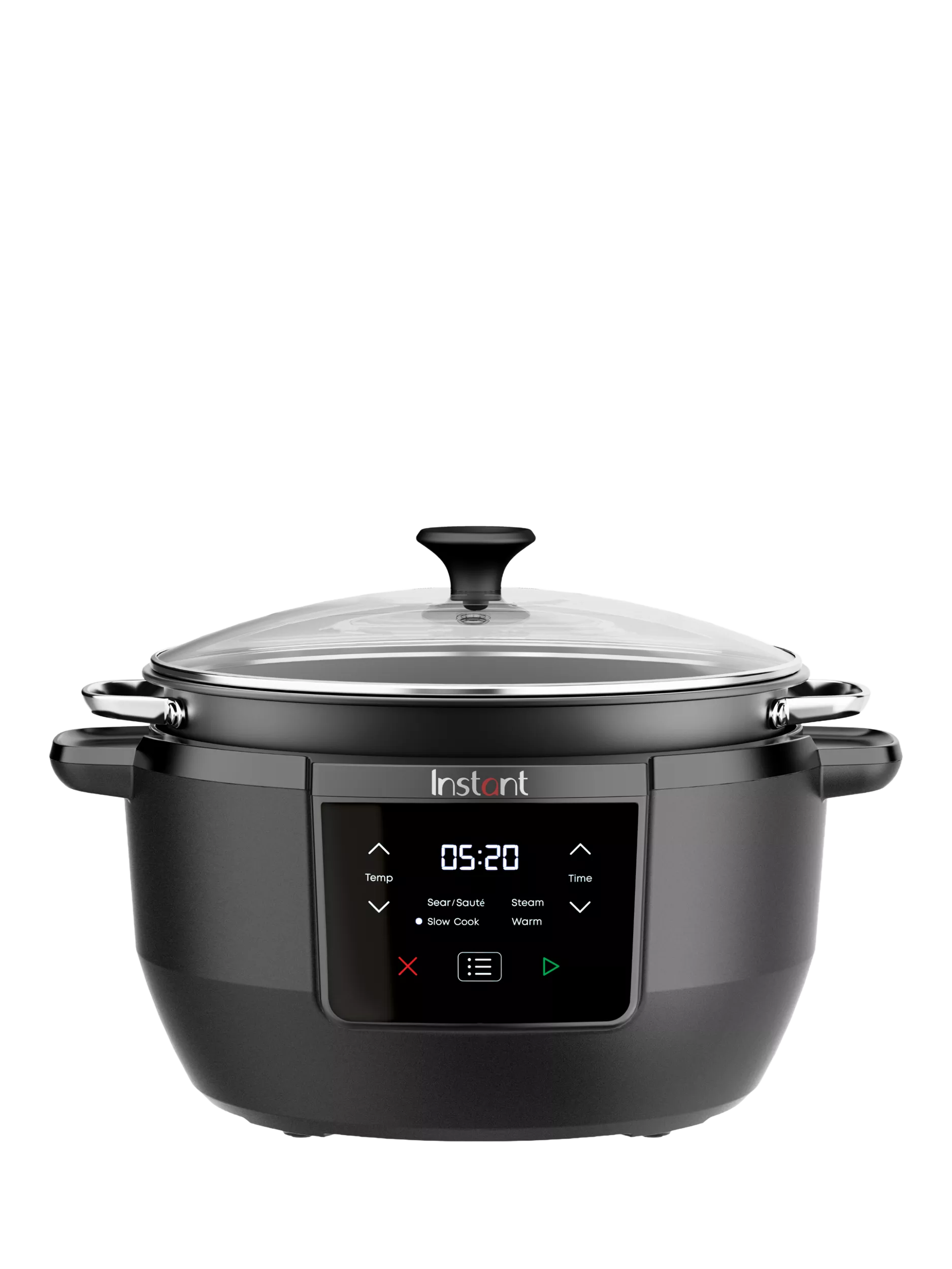 Instant Pot 4-in-1 slow cooker 7.1L black, imported from the UK