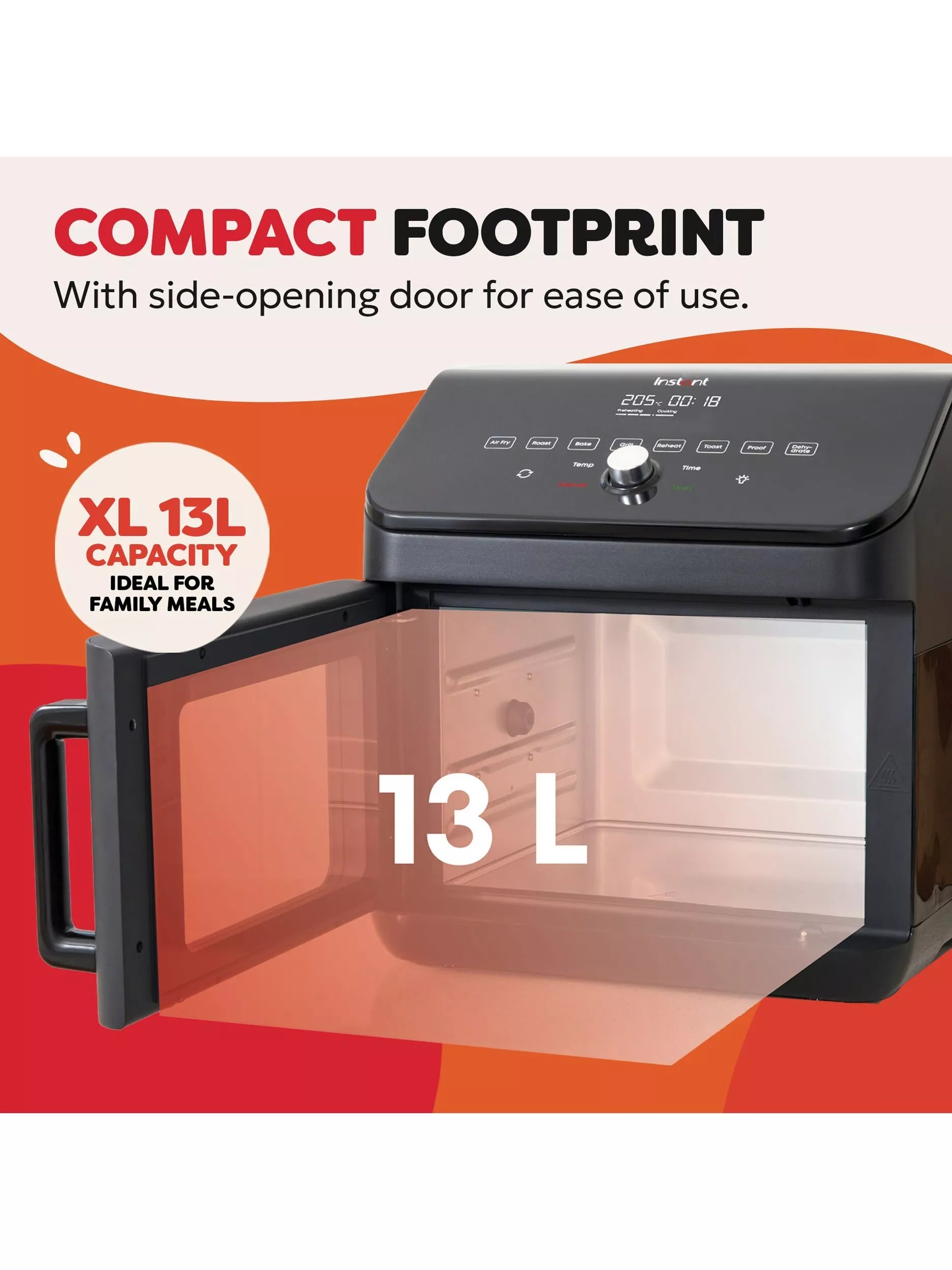 Instant Pot Vortex 13L air fryer oven, imported from the UK