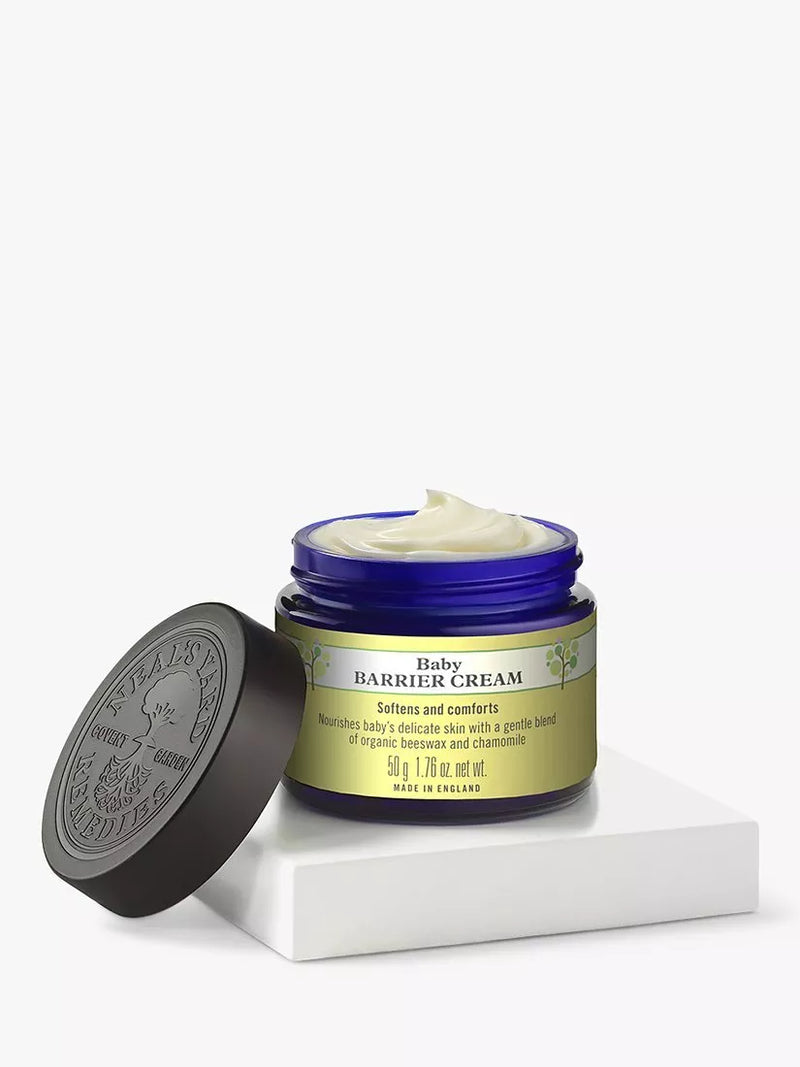 Neal's Yard Remedies Baby Barrier Nappy Cream 50g, imported from the UK