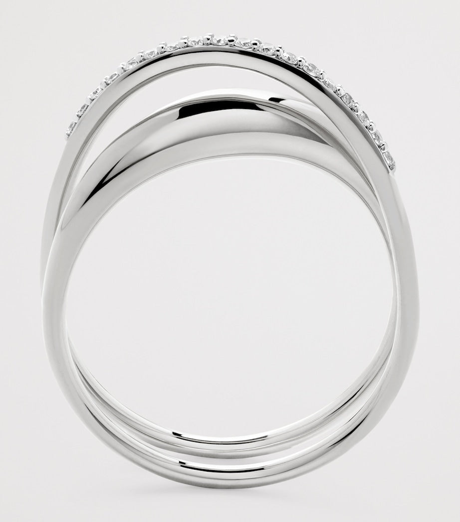 Monica Vinader Nura Wrap ring, UK version