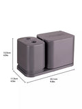 Dualit EcoPress Max aluminium coffee capsule recycler grey, UK version