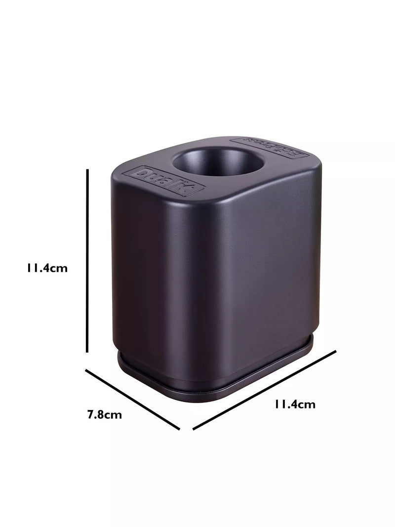 Dualit EcoPress Vertuo aluminium capsule recycler black, UK version