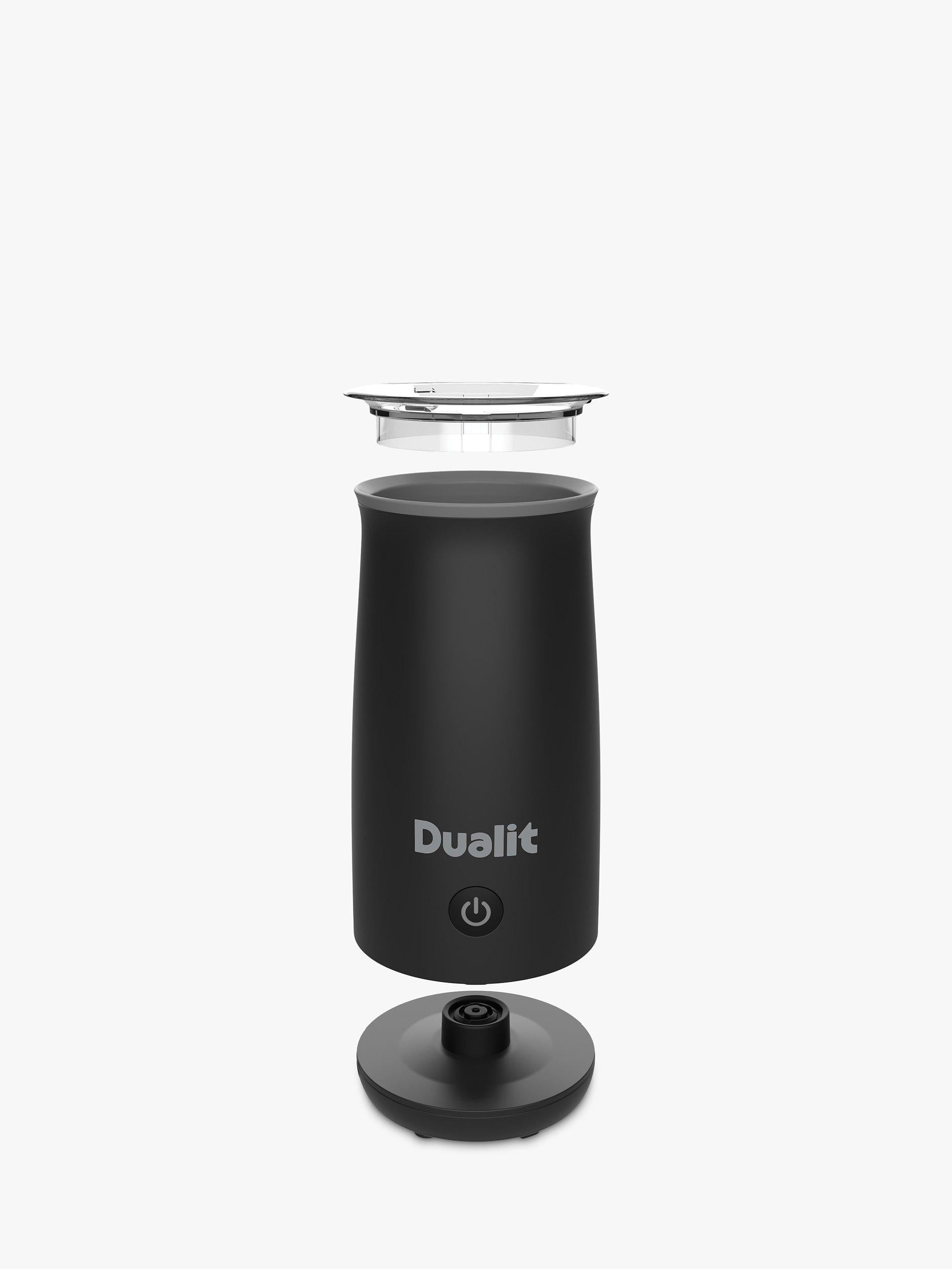 Dualit Heißschokoladenbereiter Milchaufschäumer Schwarz 340ml - britisches Produkt