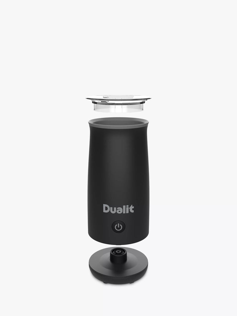 Dualit hot chocolate maker milk frother black 340ml - British product