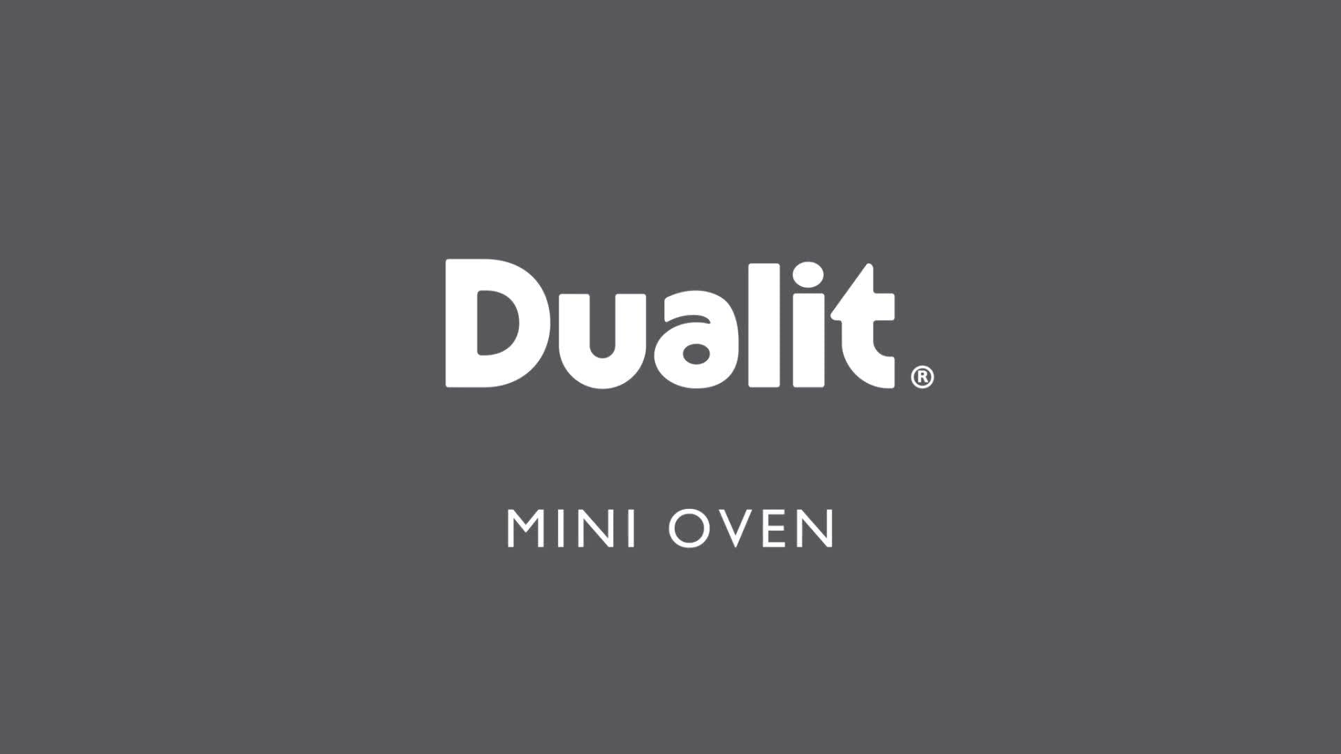 Mini four Dualit noir 22L (marque britannique)