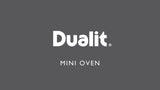 Mini four Dualit noir 22L (marque britannique)