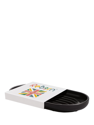 John Lewis ReBorn Recycled Plastic Soap Dish H1.7 x W15.8 x D8.6cm- Buy online at McGrocer