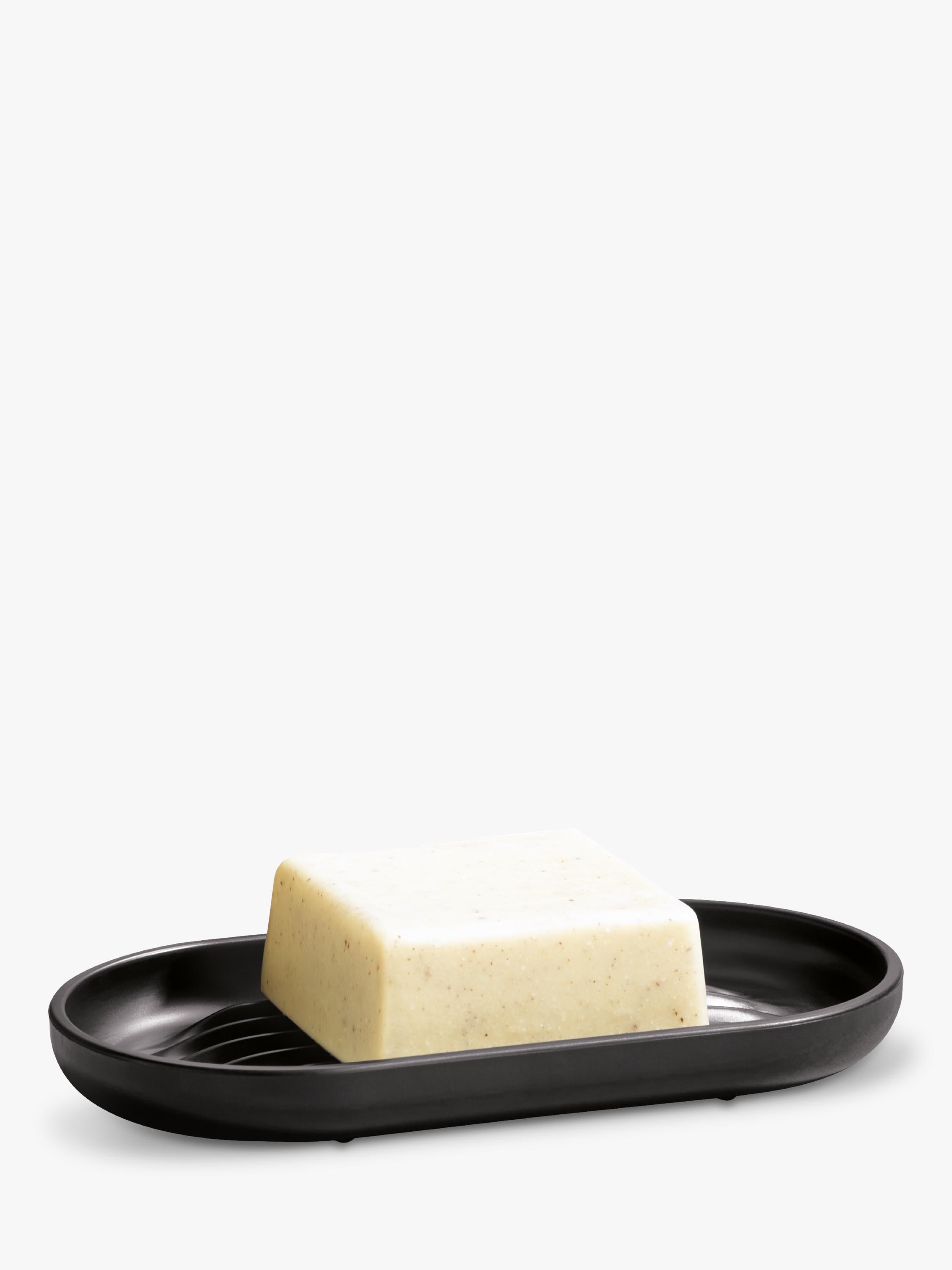 ReBorn recycled plastic soap dish, imported from the UK