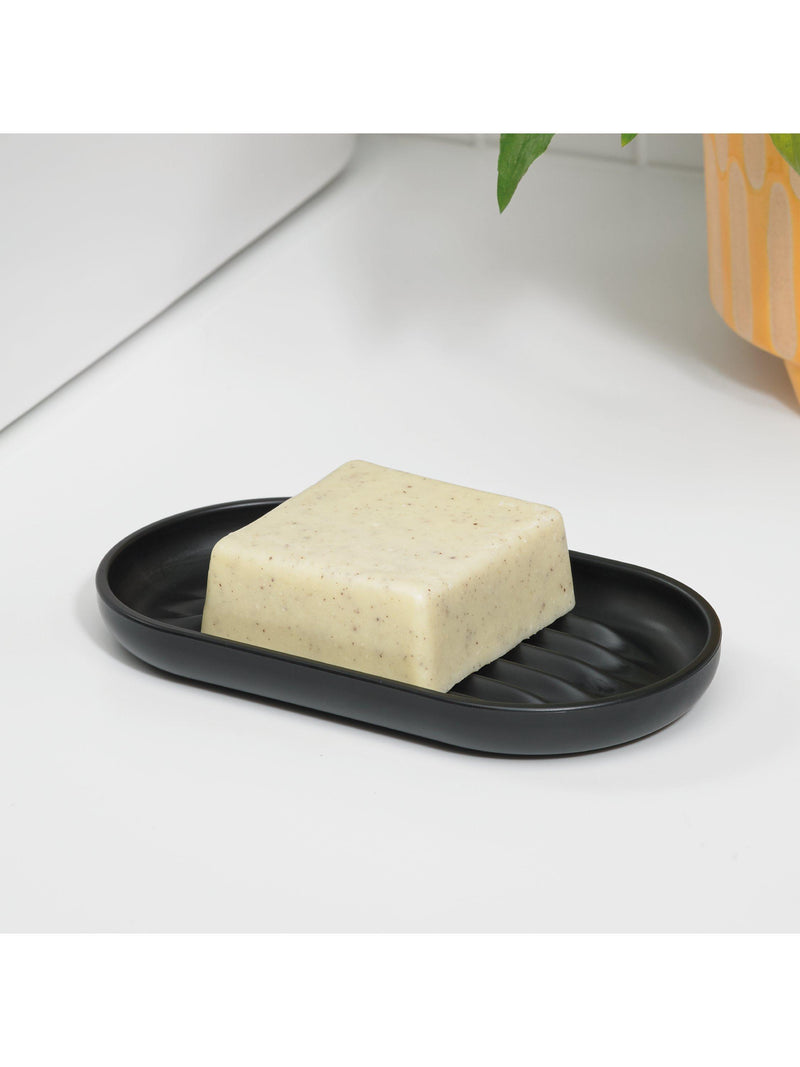ReBorn recycled plastic soap dish, imported from the UK