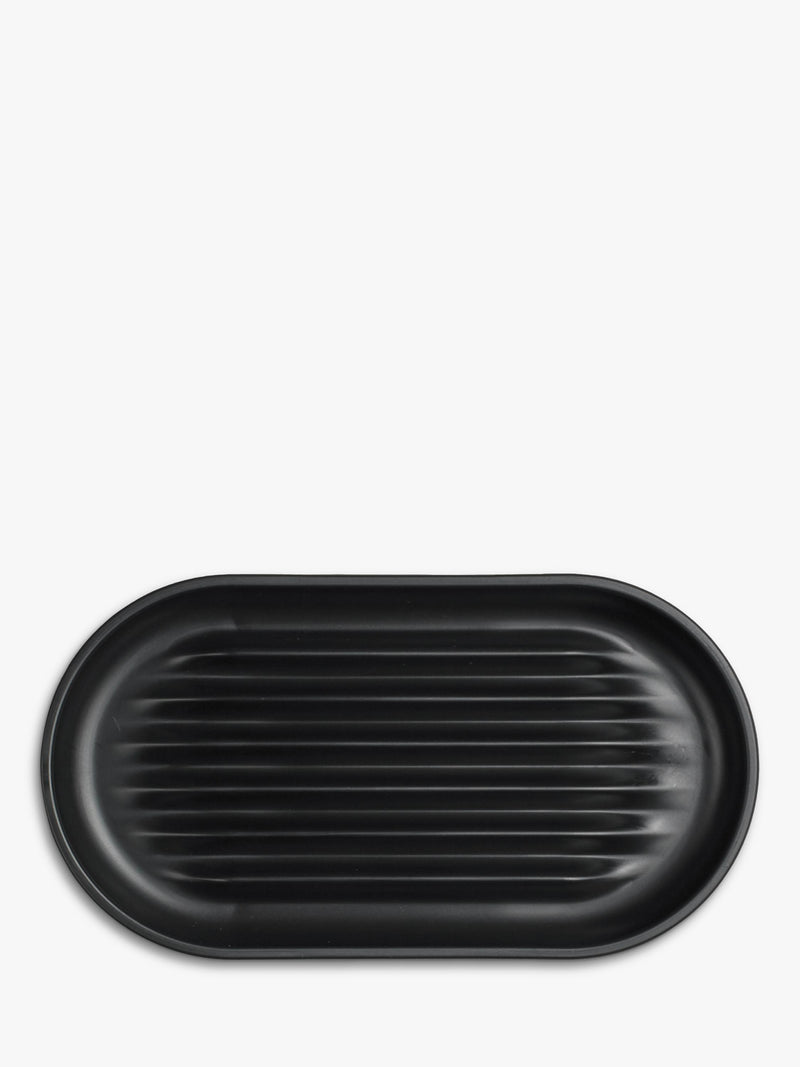 ReBorn recycled plastic soap dish, imported from the UK