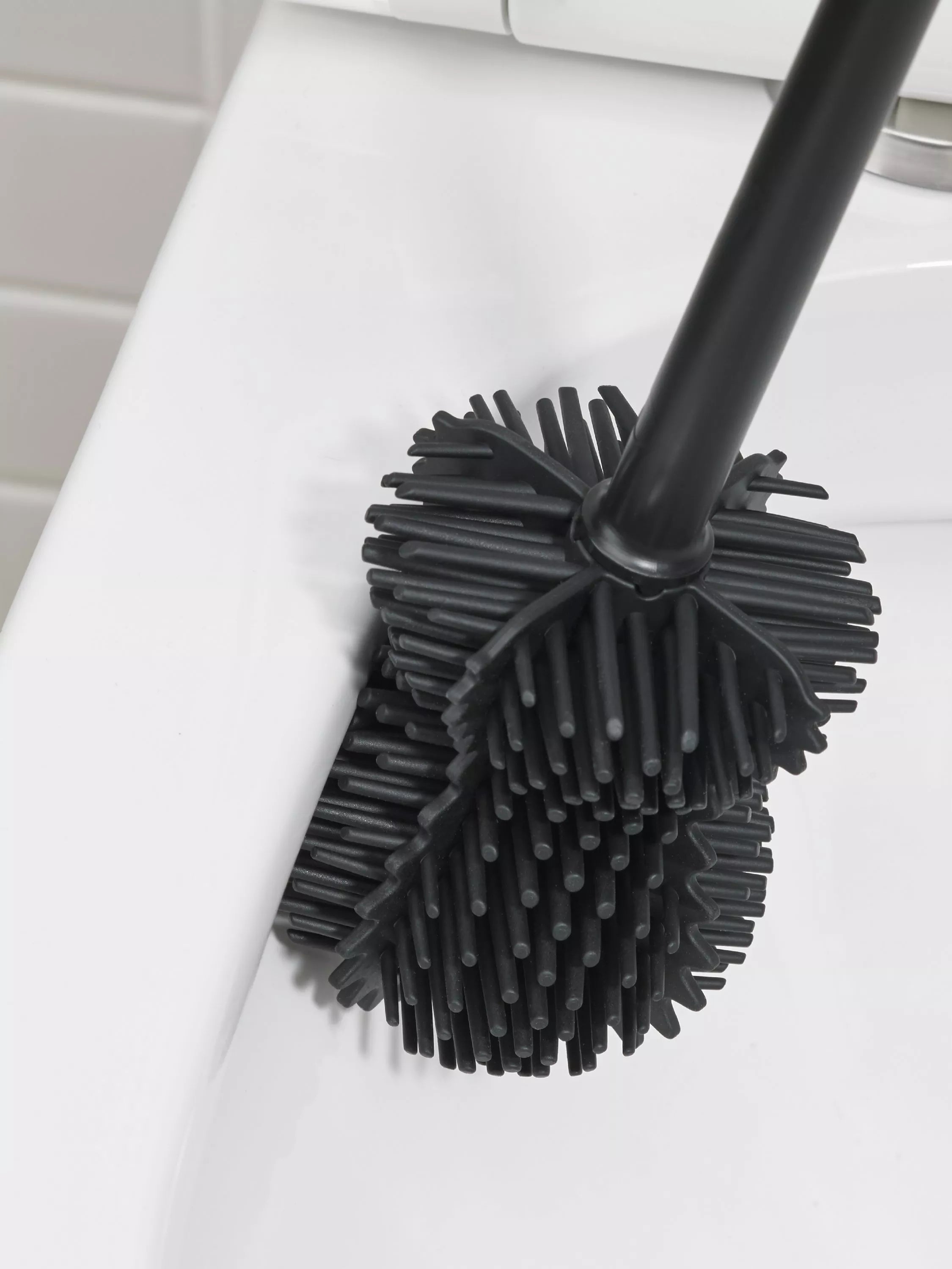 ReBorn recycled plastic toilet brush and holder, imported from the UK