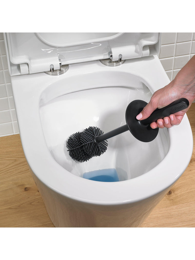 ReBorn recycled plastic toilet brush and holder, imported from the UK