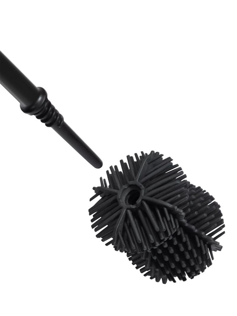 ReBorn recycled plastic toilet brush and holder, imported from the UK