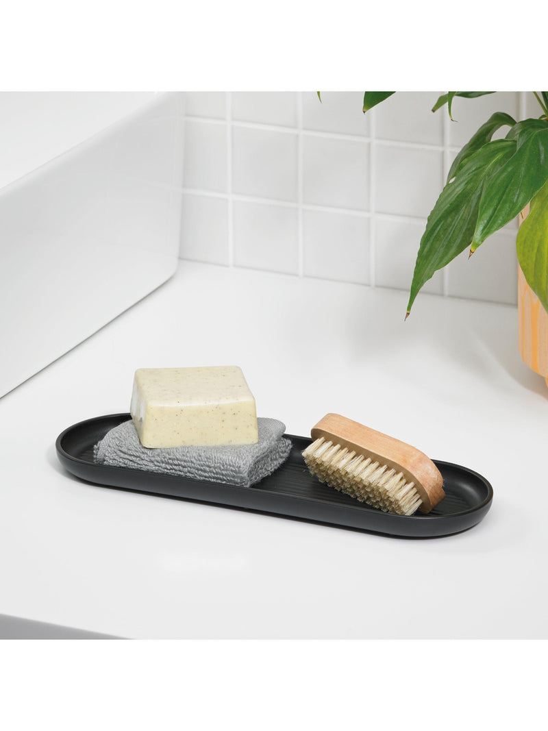 ReBorn recycled plastic bathroom tray large, imported from the UK