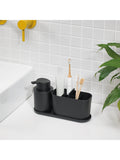 ReBorn recycled plastic bathroom tray large, imported from the UK