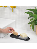 ReBorn recycled plastic bathroom tray large, imported from the UK