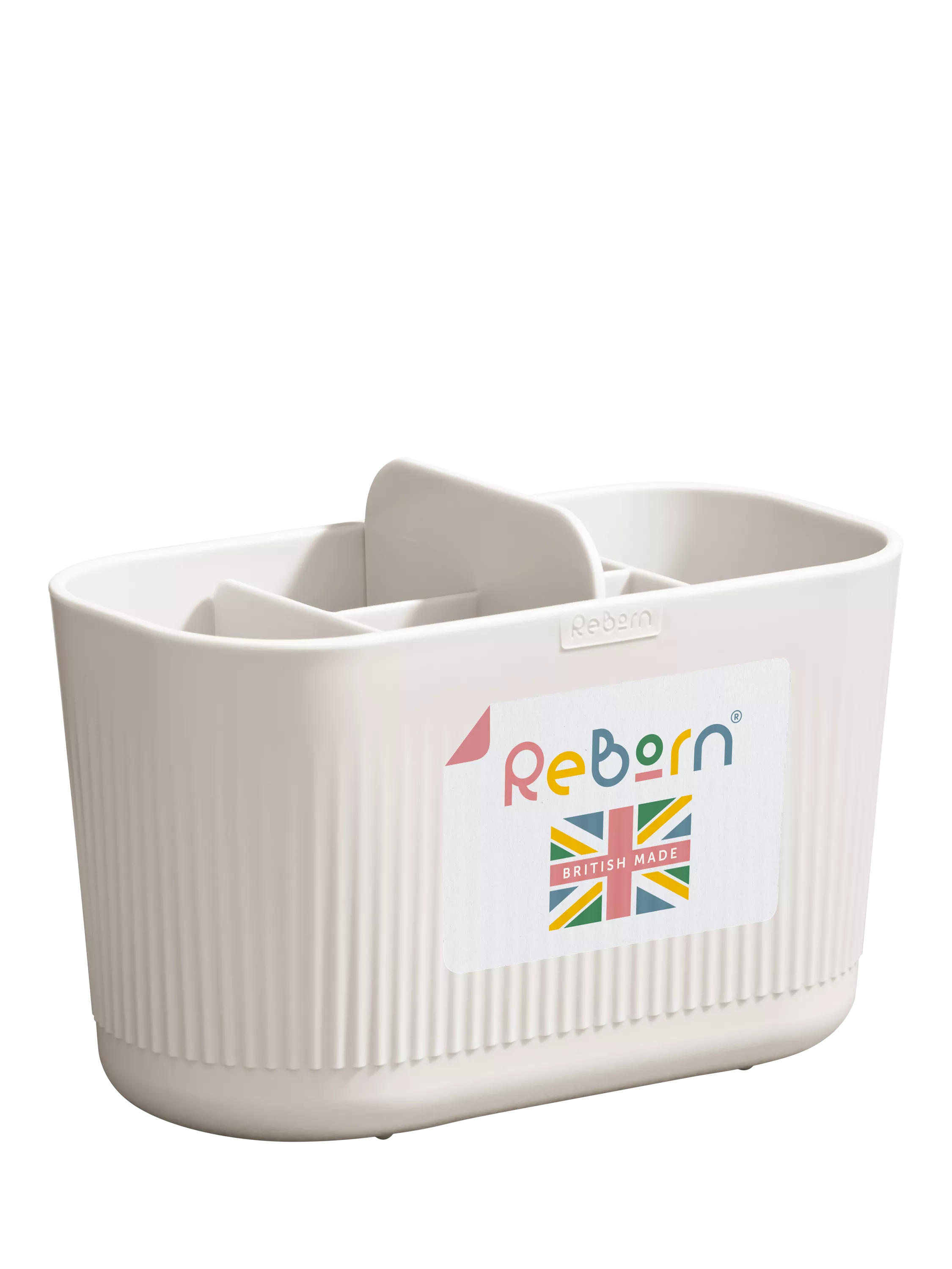 ReBorn Grand panier de salle de bain en plastique recyclé