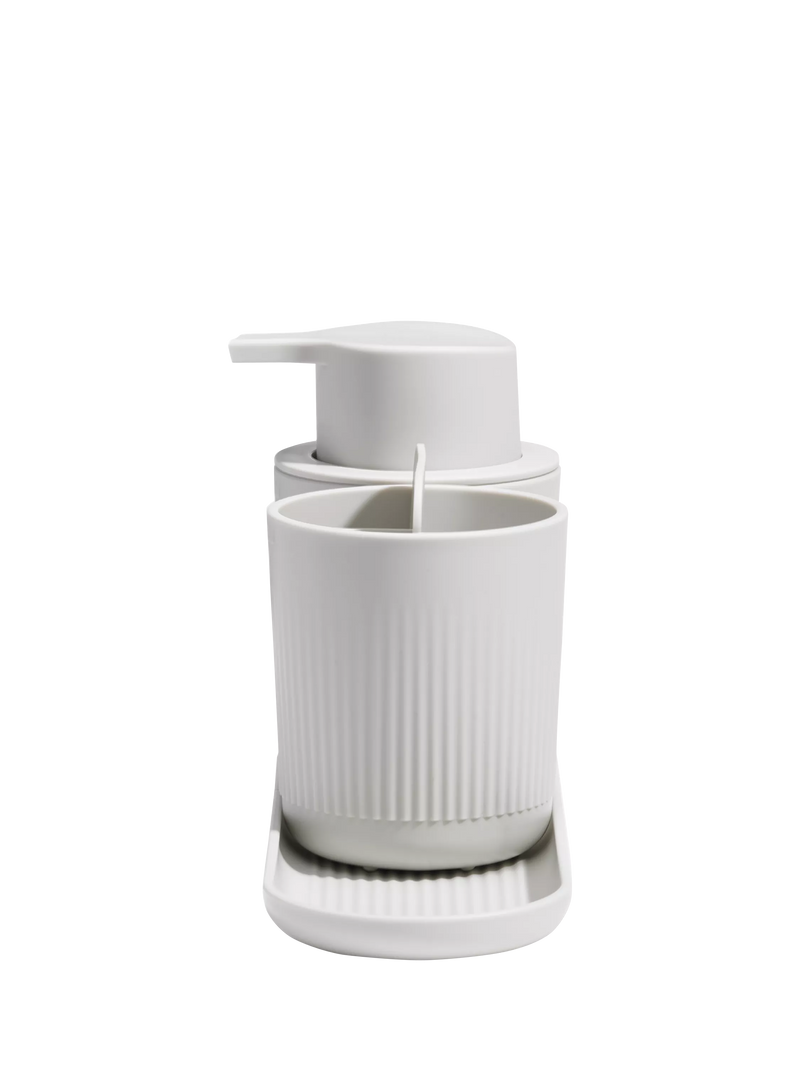 ReBorn recycled plastic bathroom accessories set (British brand)