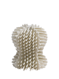 ReBorn Recycled Plastic Toilet Brush and Holder, Replacement Head Stone