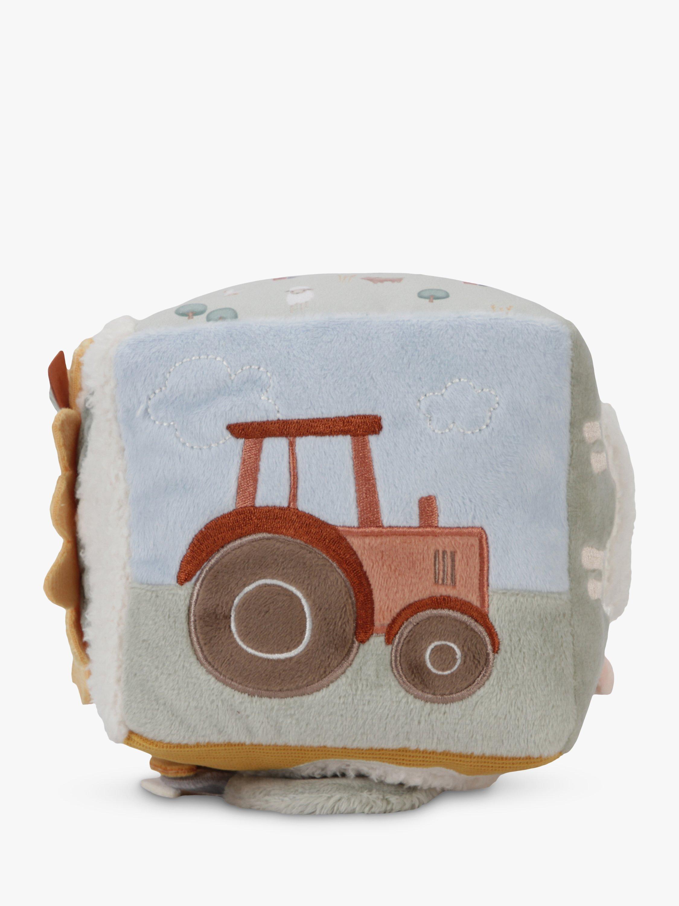 Little Dutch Petit cube d'activités Little Farm Bébé, version UK