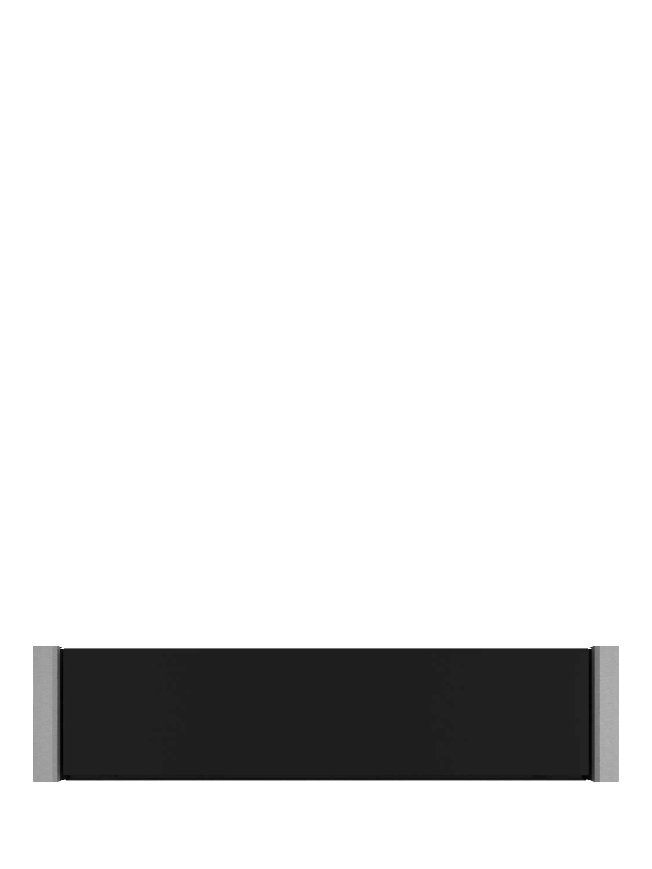 Neff N70 N24HA11N1B Warming Drawer, Black/Silver
