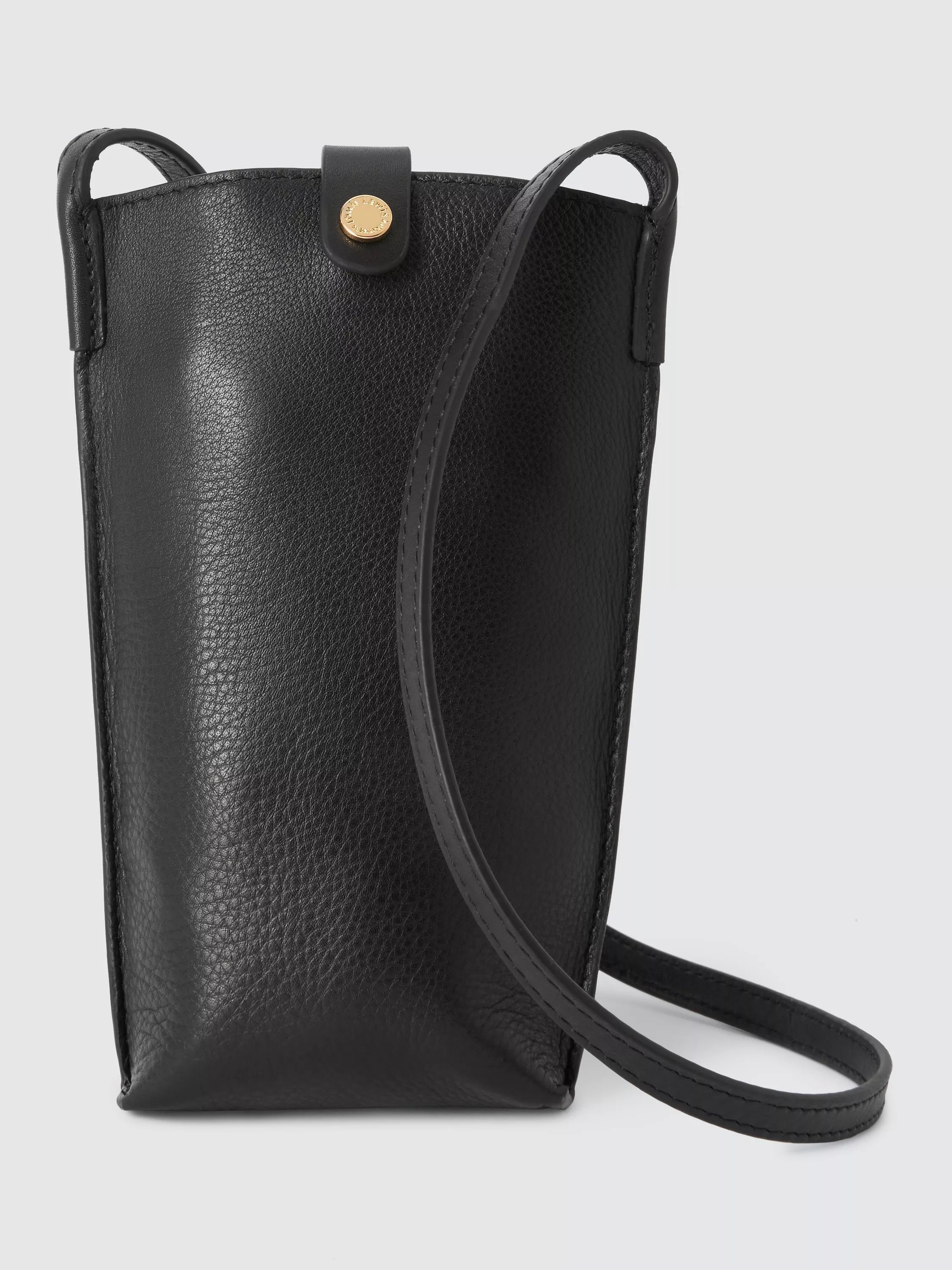 John Lewis Leder-Umhängetasche für Handys – britisches Produkt