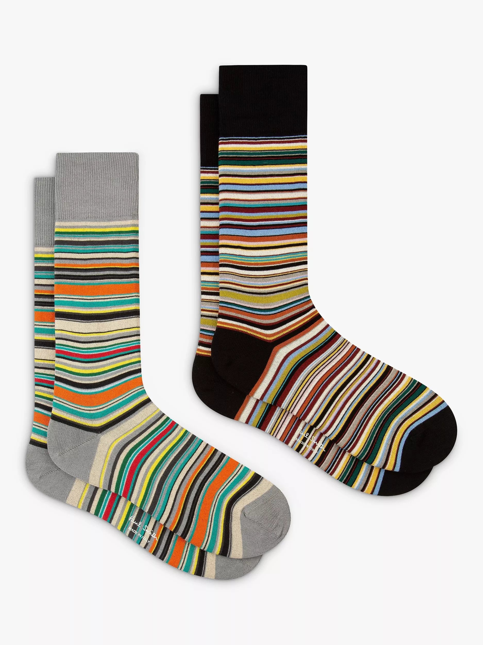 Paul Smith signature stripe socks pack of 2, imported from the UK