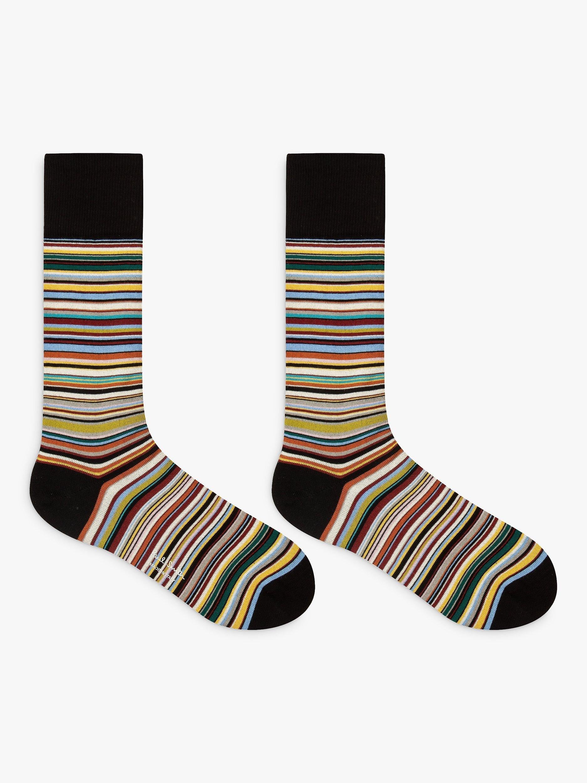 Paul Smith signature stripe socks pack of 2, imported from the UK